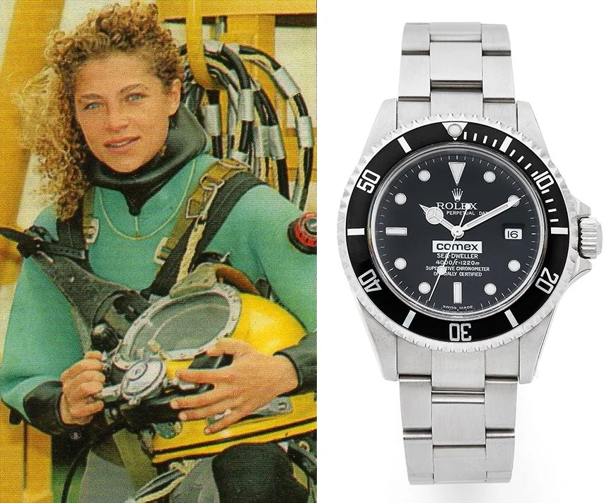 The Rolex of COMEX's First Woman Diver Is Up for Sale - Coronet